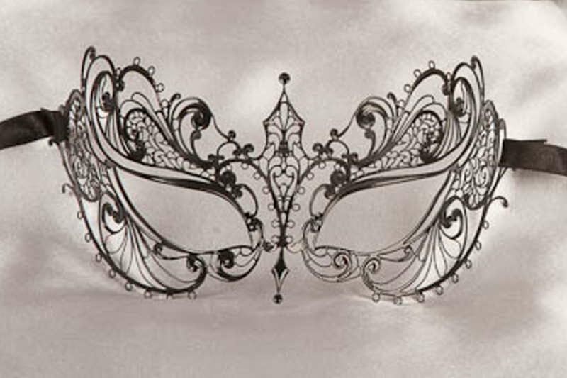 laser cut masquerade mask