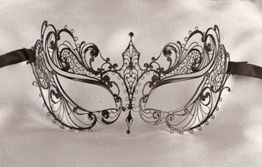 laser cut masquerade mask