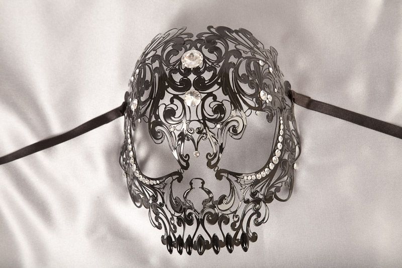 Metal Skull Mask for Halloween