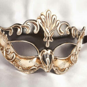 Madam Music - Silver Leafed Masks for Women