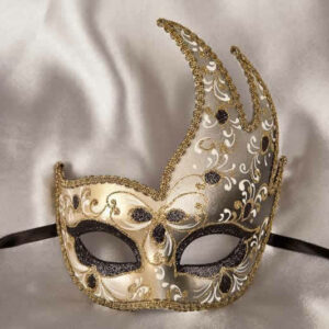 black swan carnival mask