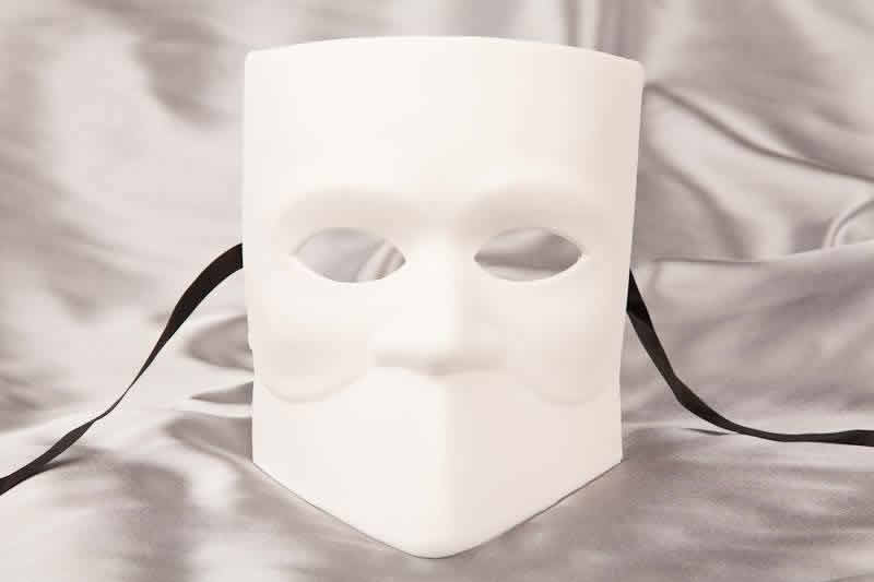 Blank Masks to Decorate - Bauta