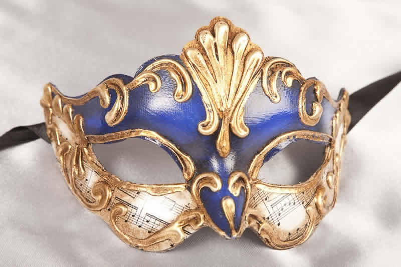Blue Music Mask - Madam
