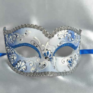 Blue carnival mask - Semplice