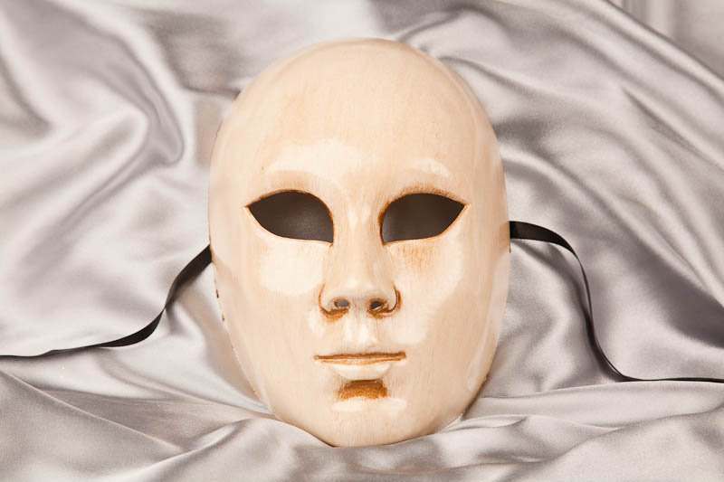 Plain cream Full face mask - Volto Bone