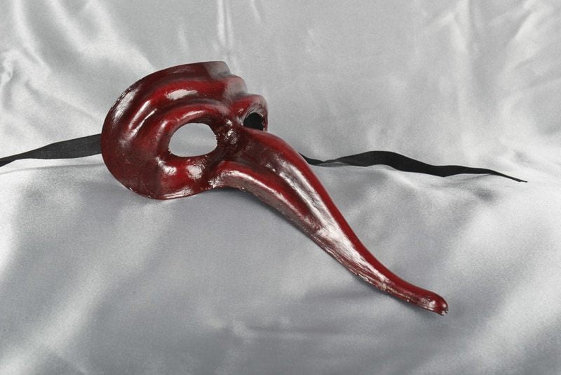 Venetian Character Nose Mask - Scaramouche