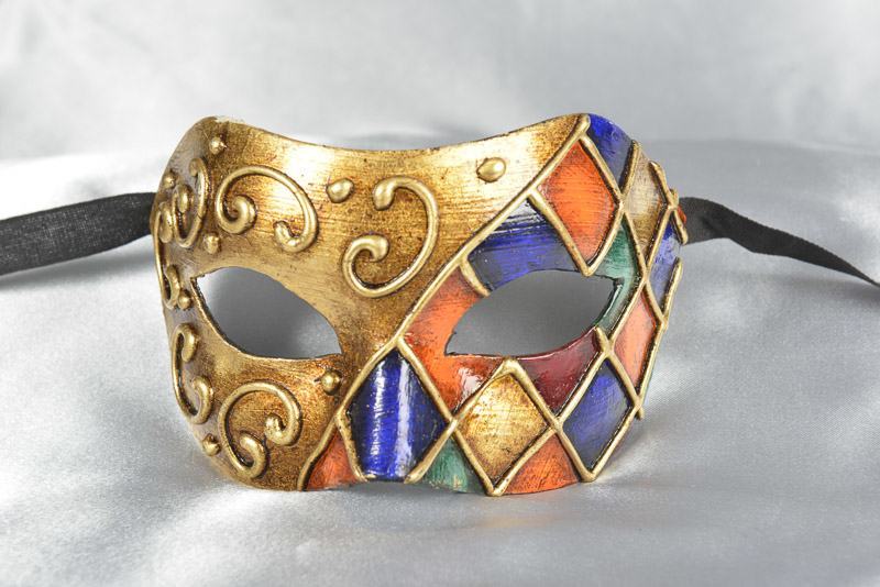 multi colour ball mask