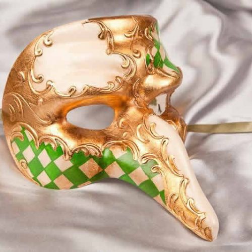 Green snub nose mask - Capitano