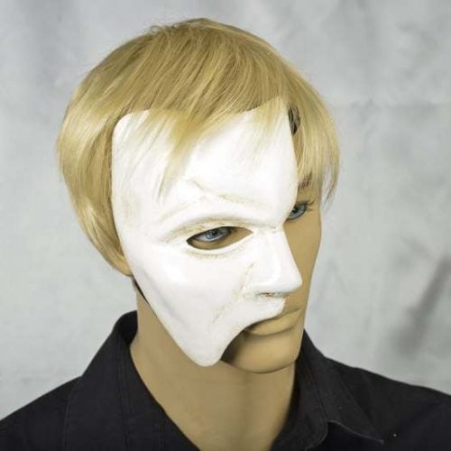 masquerade ball mask phantom of the opera mask on male face