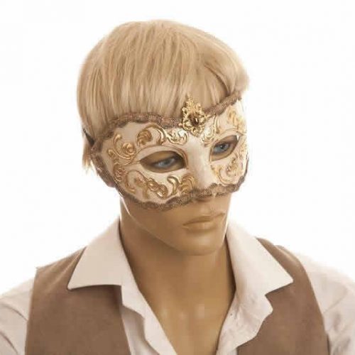 luxury mask on model