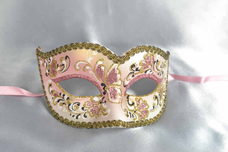 pink ball mask - Semplice