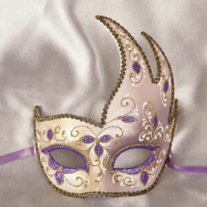 purple swan carnival mask
