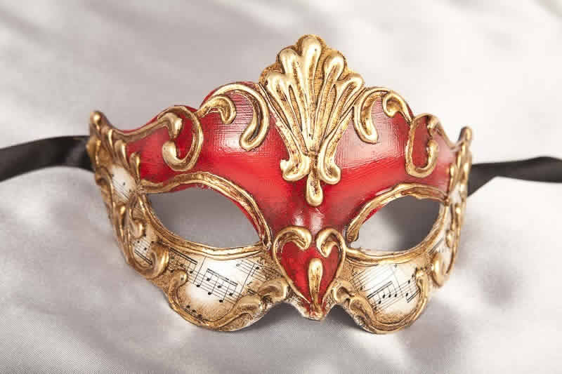 Red Music Mask - Madam