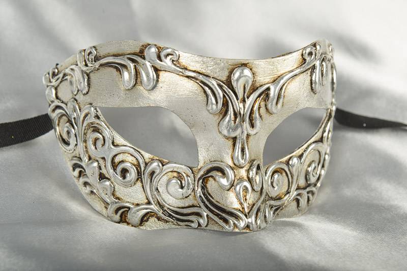 Stucchi silver Masquerade Masks