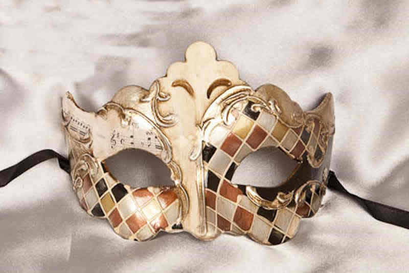 masquerade ball mask Giglio Mosaic