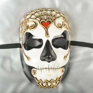 Volto Morte Maschile - Day of the Dead Mask for Men