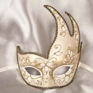 White swan carnival mask