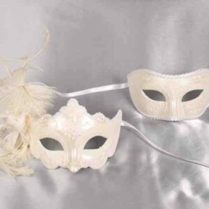 Daniela Fiore Plain - Stunning Pair of Couples Masks
