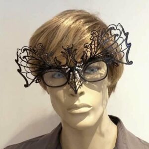 Ragnatela Glass Strass – Luxury Spiders Web Masquerade Masks for 
