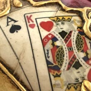 Poker Decor Volto Jolly - Full Face Wall Mask with Eight Point Headdress - Image 4