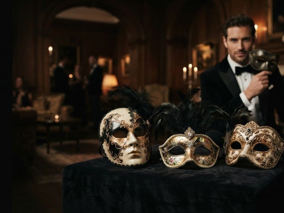 Men’s Masquerade Masks: Find Your Venetian Style